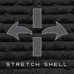 Stratus Down Hoodie - Syth Black