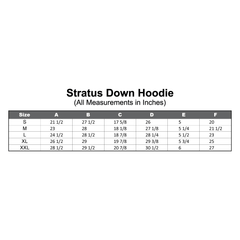 Stratus Down Hoodie - Shadow Gray