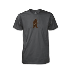 PDW Bushcraft Bear T-Shirt - Heavy Metal