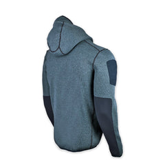 PDW Chase Polartec ThermalPro Hoodie blue back view