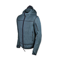 PDW Chase Polartec ThermalPro Hoodie blue front