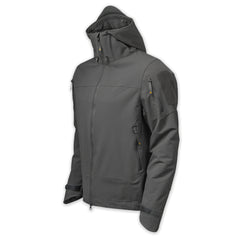PDW SPD Paladin Soft-shell jacket universal field gray made in USA front view
