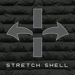 Stratus Down Hoodie - Spectre Green