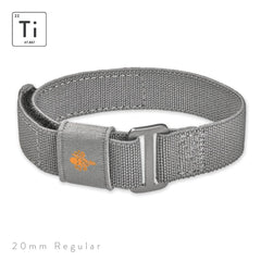 Ti-FXDS Strap 20mm - Gray Reg