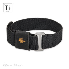 Ti-FXDS Strap 22mm - Black Short
