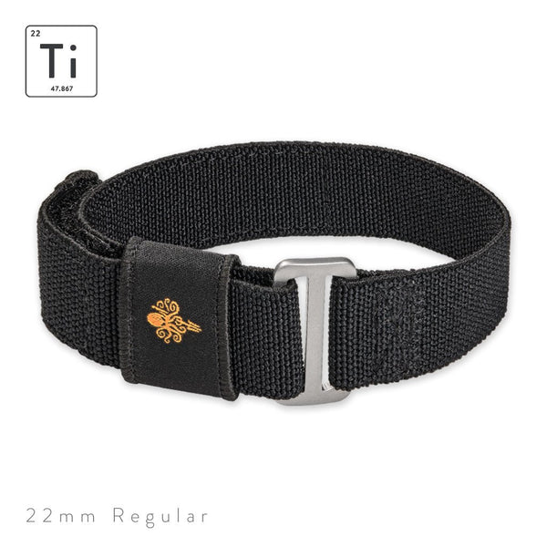 Ti-FXDS Strap 22mm - Black Reg