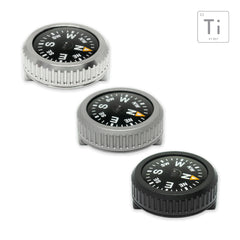 PDW Titanium Watch Band Compass polished matte PVD finishes