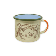 Be The Outsider Enamelware Mug 16oz