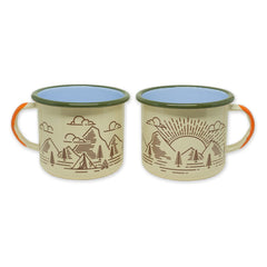 Be The Outsider Enamelware Mug 16oz