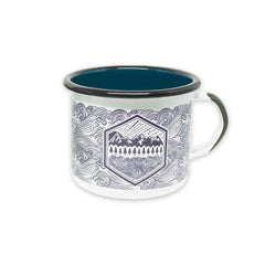 SPD Kraken Trident + AT Enamelware Mug 16oz