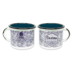 SPD Kraken Trident + AT Enamelware Mug 16oz