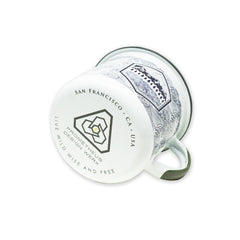 SPD Kraken Trident + AT Enamelware Mug 16oz