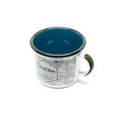 SPD Kraken Trident + AT Enamelware Mug 16oz