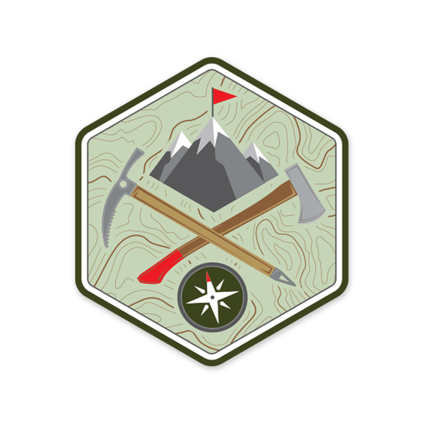 PDW Adventure Badge Magnet