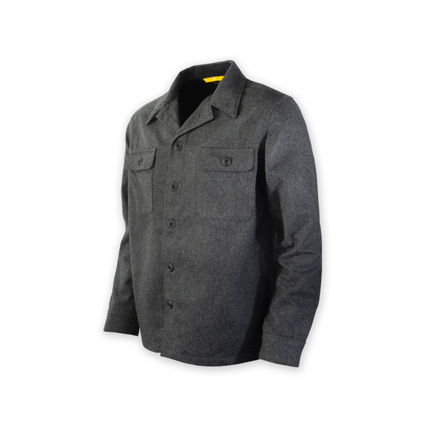 DRB Woodsman Shirt - Gray Tweed