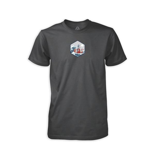 PDW Kraken Wave T-Shirt - Heavy Metal