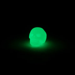 Memento Mori GID Lanyard Bead - Green
