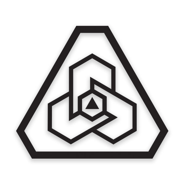 PDW Logo ProCut Sticker - Black