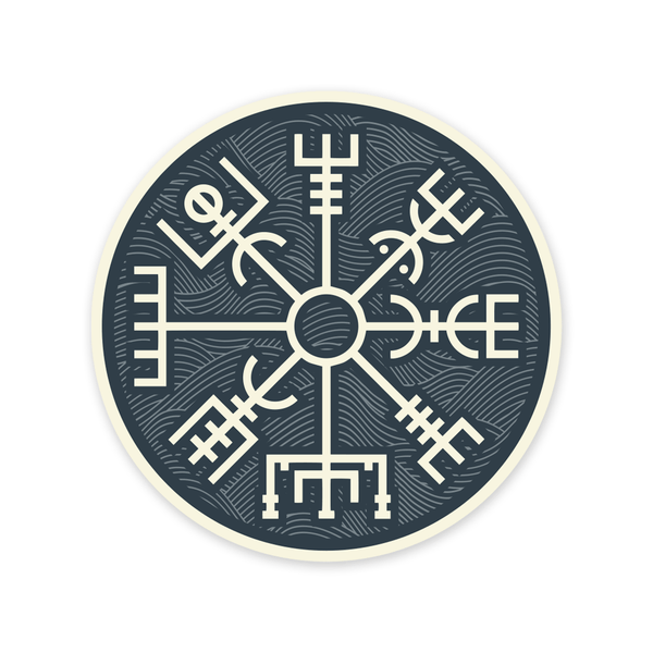 PDW Vegvisir Sticker