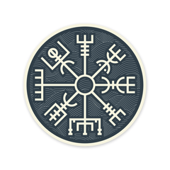 PDW Vegvisir Sticker
