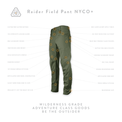Raider Field Pant NYCO+ - Transitional Field Green