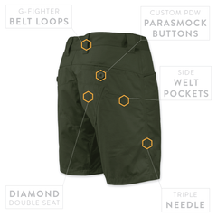 Raider Field Short NYCO - OD Green