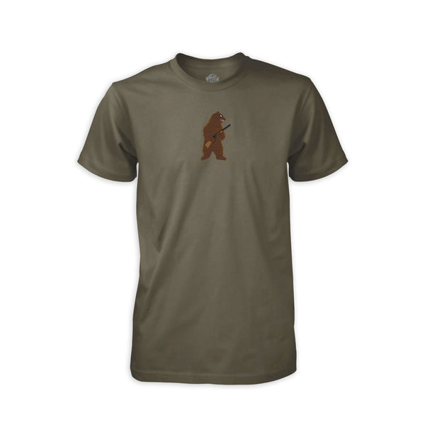 PDW The Right to Arm Bears T-Shirt - Drab