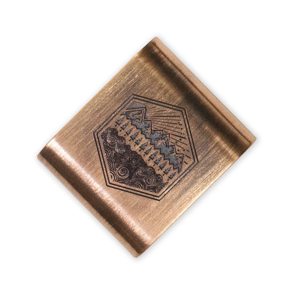 Steel Flame Copper MOLLE Clip - All Terrain