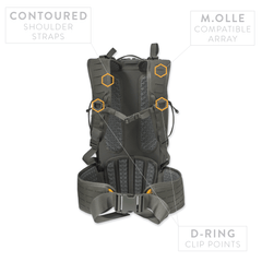 S.H.A.D.O. Pack 24L - Universal Field Gray
