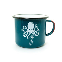 SPD + DIY Memento Mori Enamelware Mugs 16oz