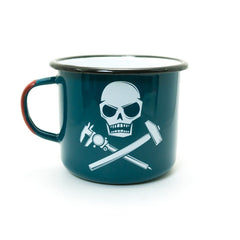 SPD + DIY Memento Mori Enamelware Mugs 16oz