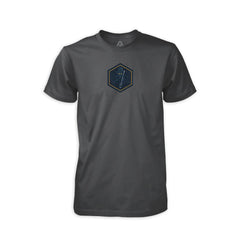 SPD Kraken Trident Deep Blue T-Shirt  - Heavy Metal