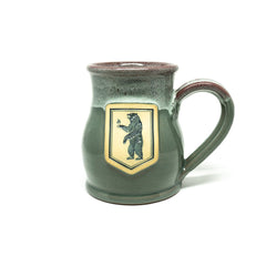 PDW IGNEM FERAM LTD ED Deneen Tall Belly Mug - Sage / Burgundy