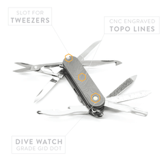 Ti-SAK Scales Mini 58mm - Topo